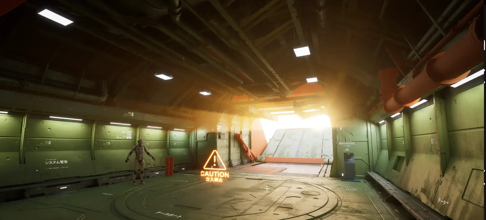 MAKINA - sci-fi environment built in-engine in UE5