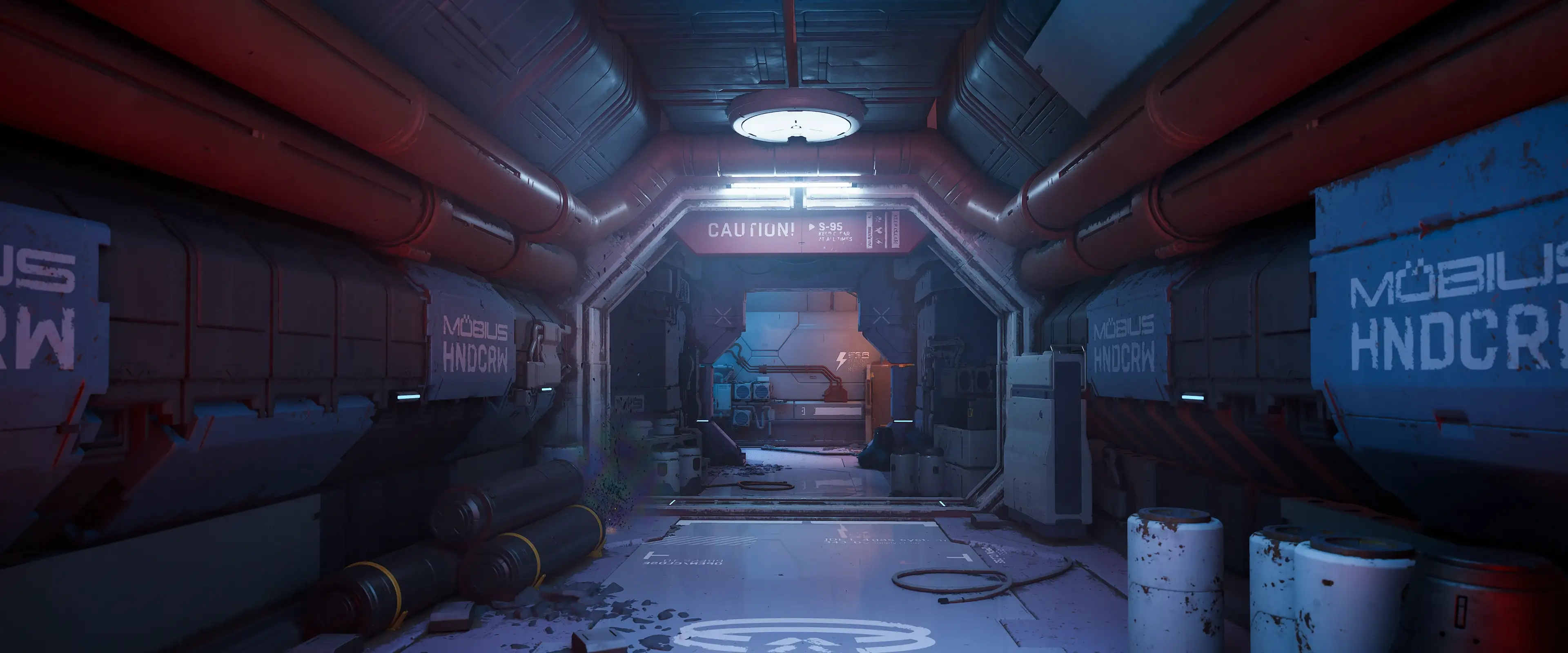 Metal Eden - environment interior
