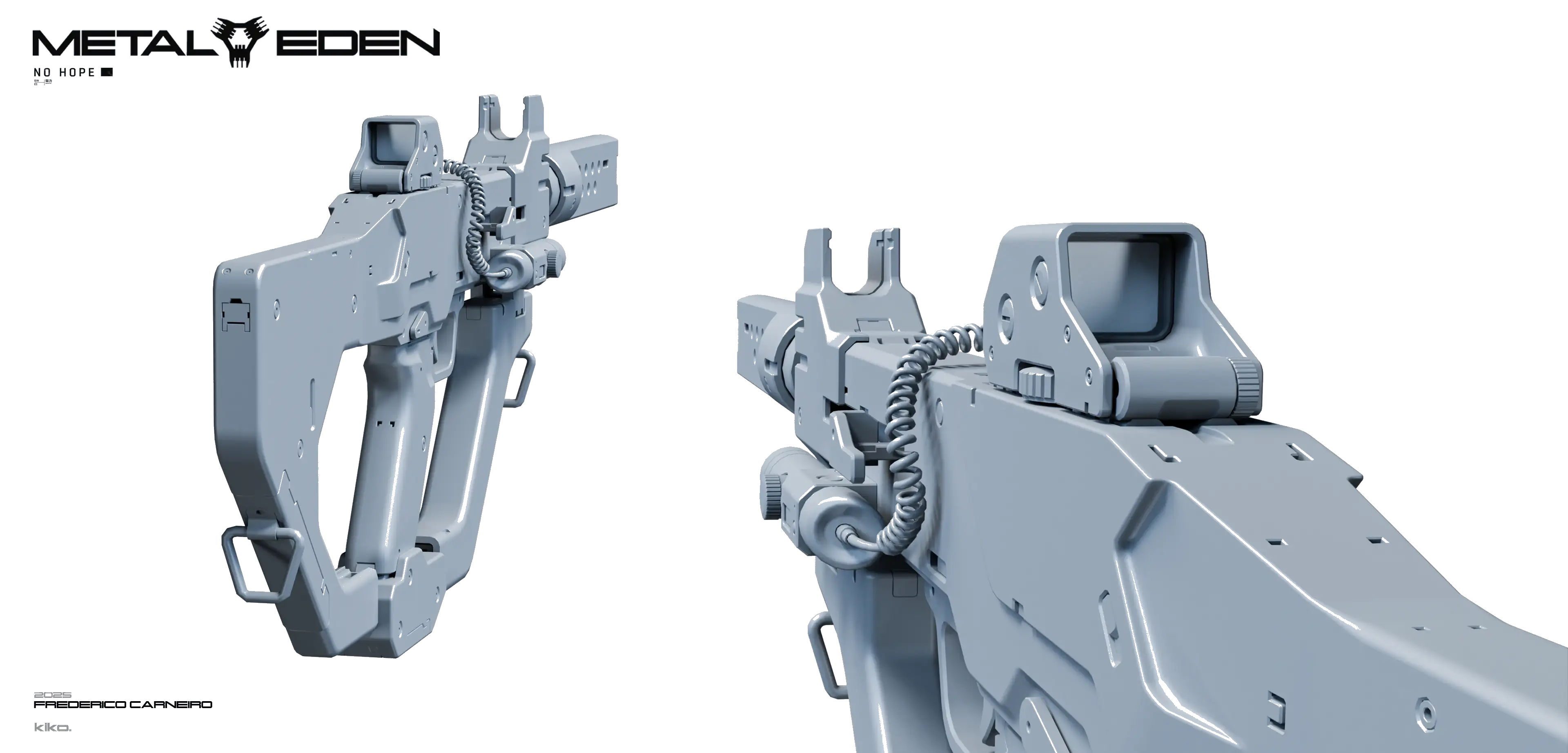 Metal Eden - weapon and first-person arms